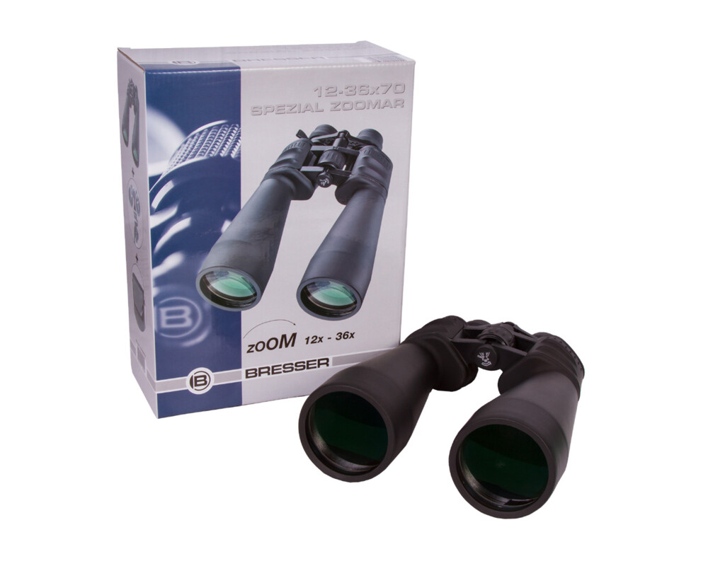 Бинокъл Bresser Spezial Zoomar 12–36x70 9