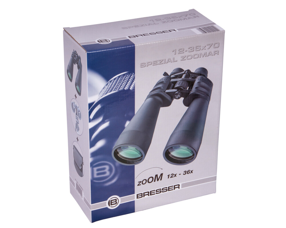 Бинокъл Bresser Spezial Zoomar 12–36x70 77