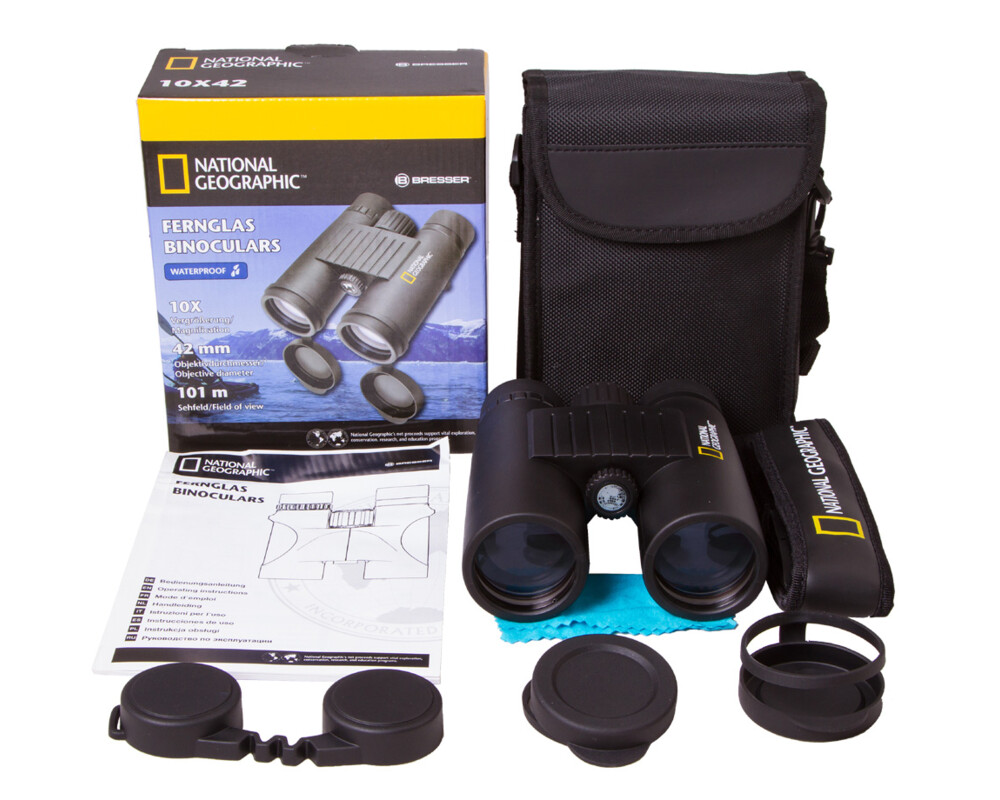 Бинокъл Bresser National Geographic 10x42 WP 30