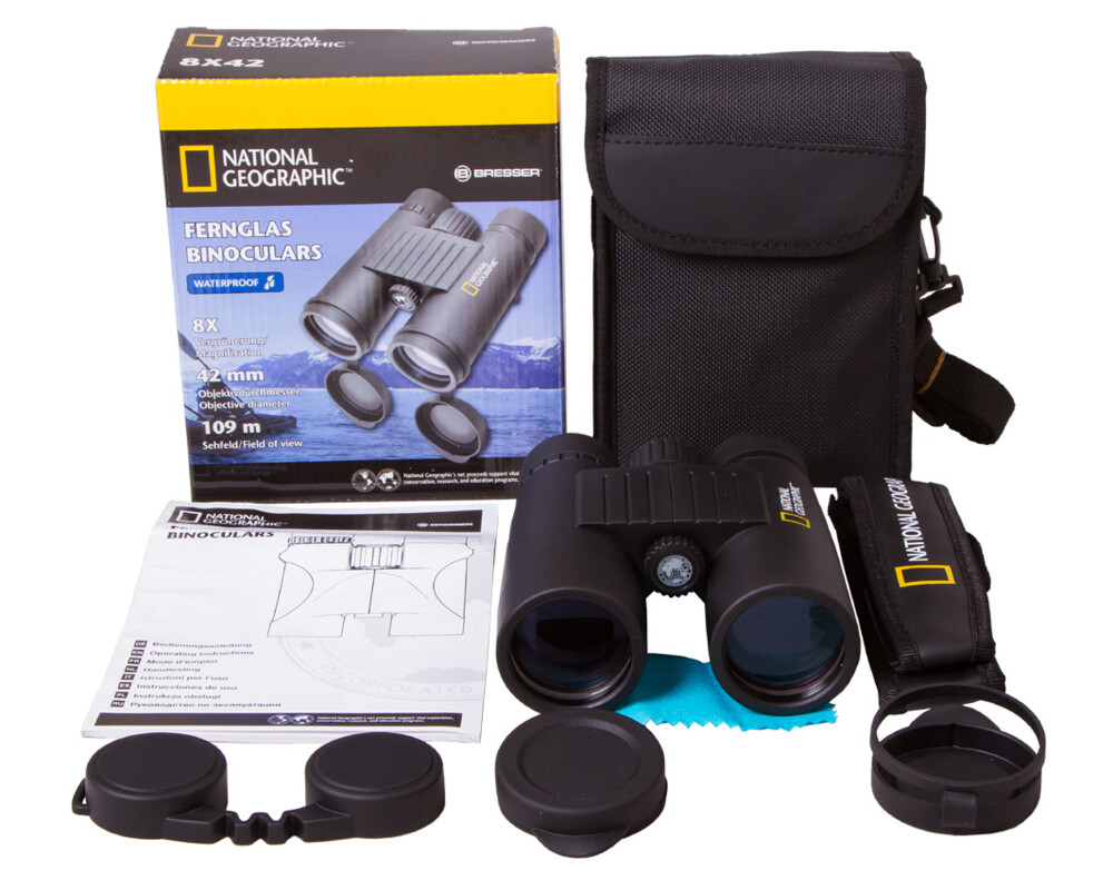 Бинокъл Bresser National Geographic 8x42 WP 37