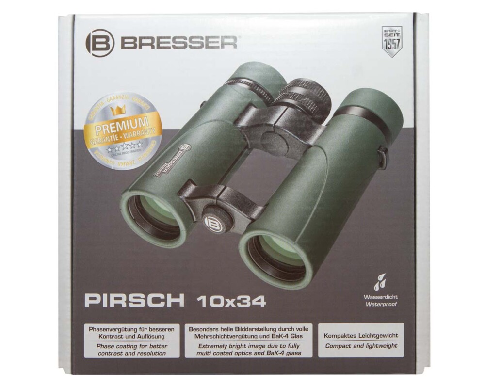 Бинокъл Bresser Pirsch 10x34 12