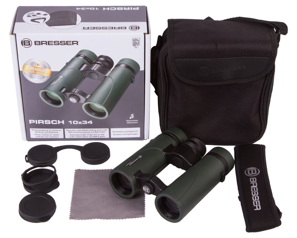 Бинокъл Bresser Pirsch 10x34 2