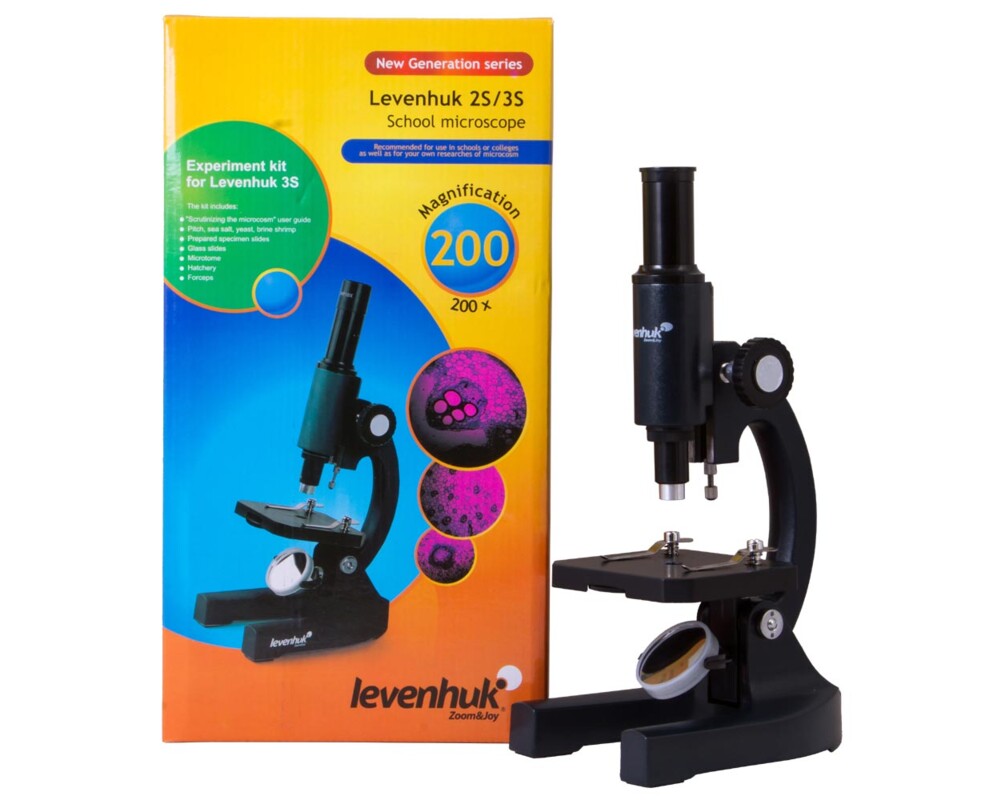 Микроскоп Монокулярен Levenhuk 2S NG 2