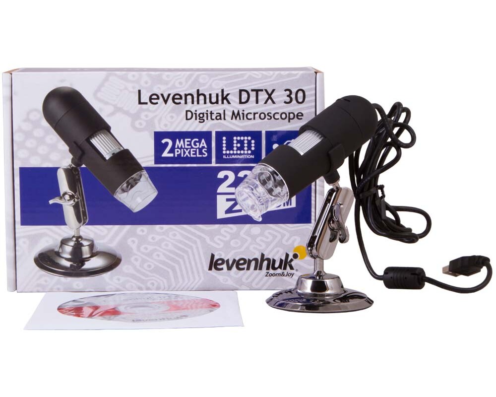 Микроскоп Цифров Levenhuk DTX 30 24