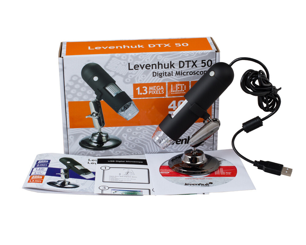 Микроскоп Цифров Levenhuk DTX 50 45