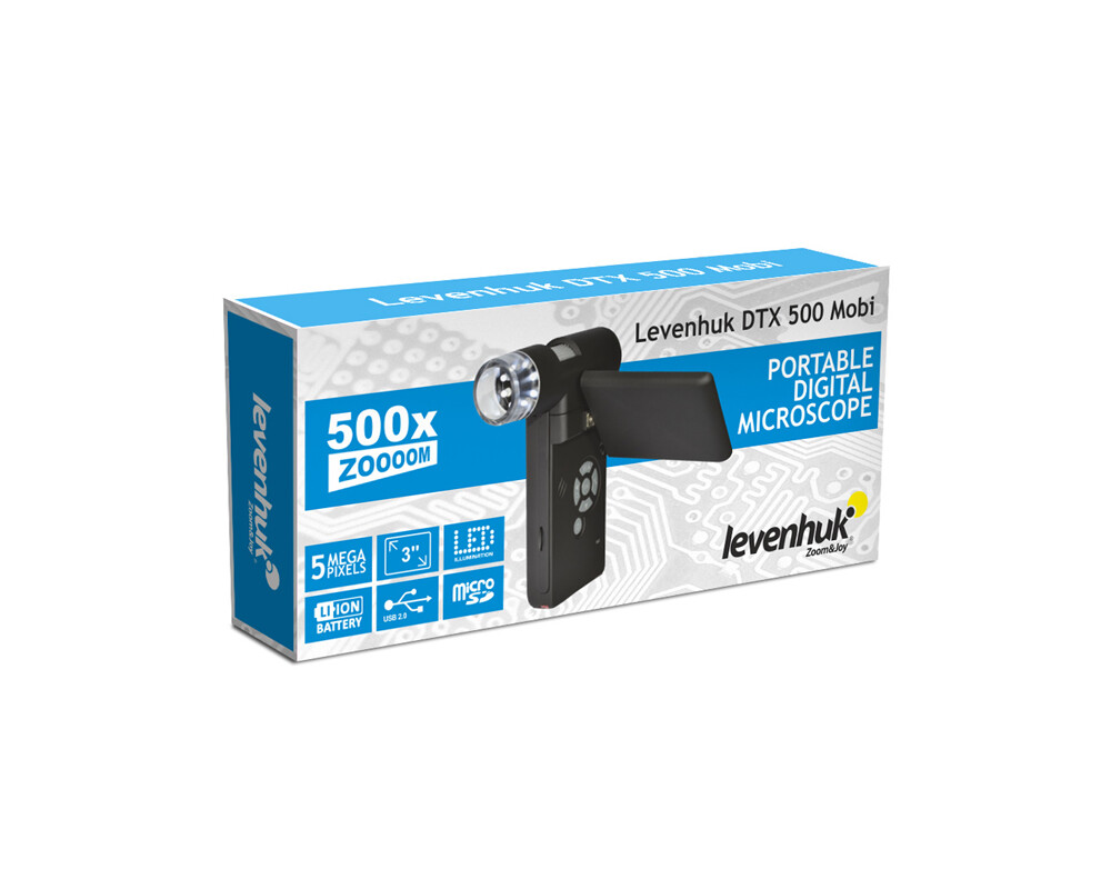 Микроскоп Цифров Levenhuk DTX 500 Mobi 65