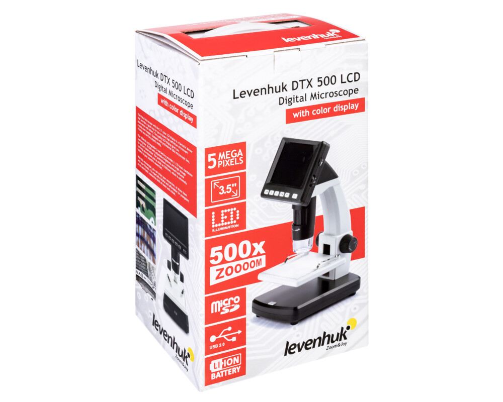 Микроскоп Течнокристален цифров Levenhuk DTX 500 79