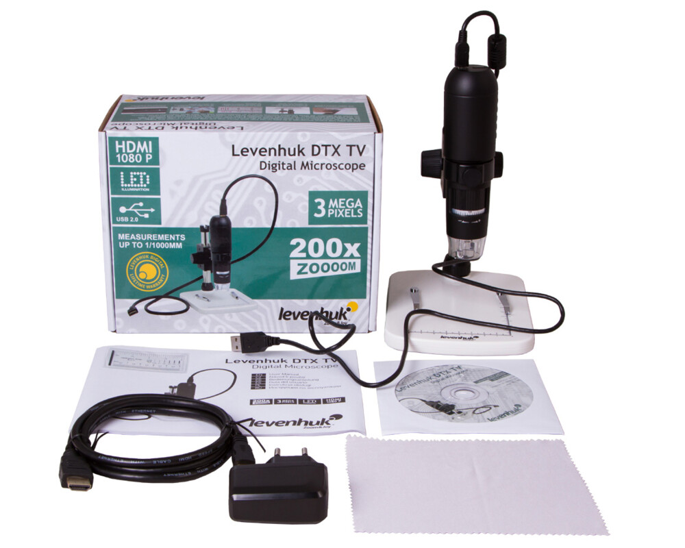 Микроскоп Цифров Levenhuk DTX TV 67