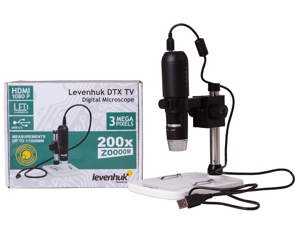 Микроскоп Цифров Levenhuk DTX TV 2