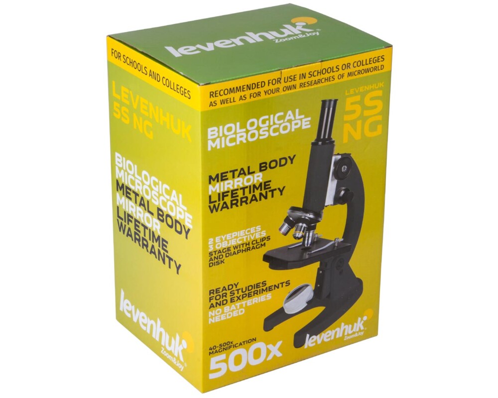 Микроскоп Монокулярен Levenhuk 5S NG 59