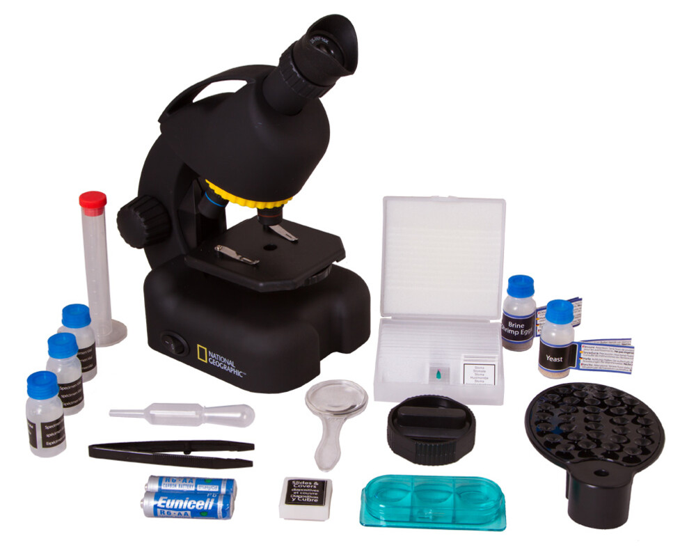 Микроскоп Bresser National Geographic 40–640x w/smartphone adapter 49