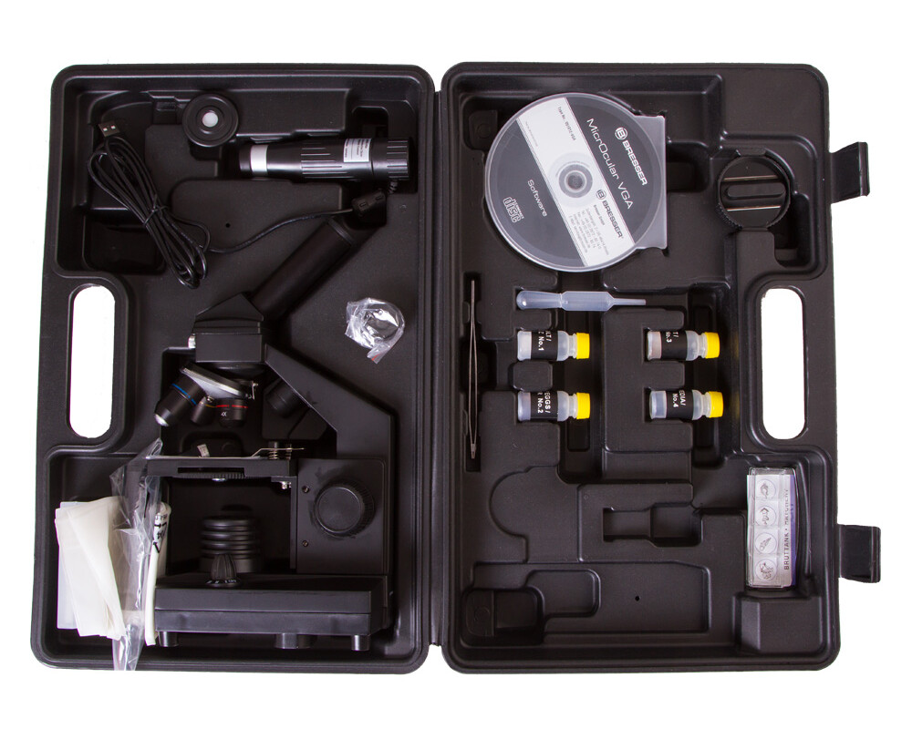 Микроскоп Цифров Bresser National Geographic 40–1024x с калъф 29