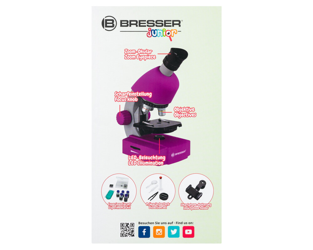 Микроскоп Bresser Junior 40–640x 57