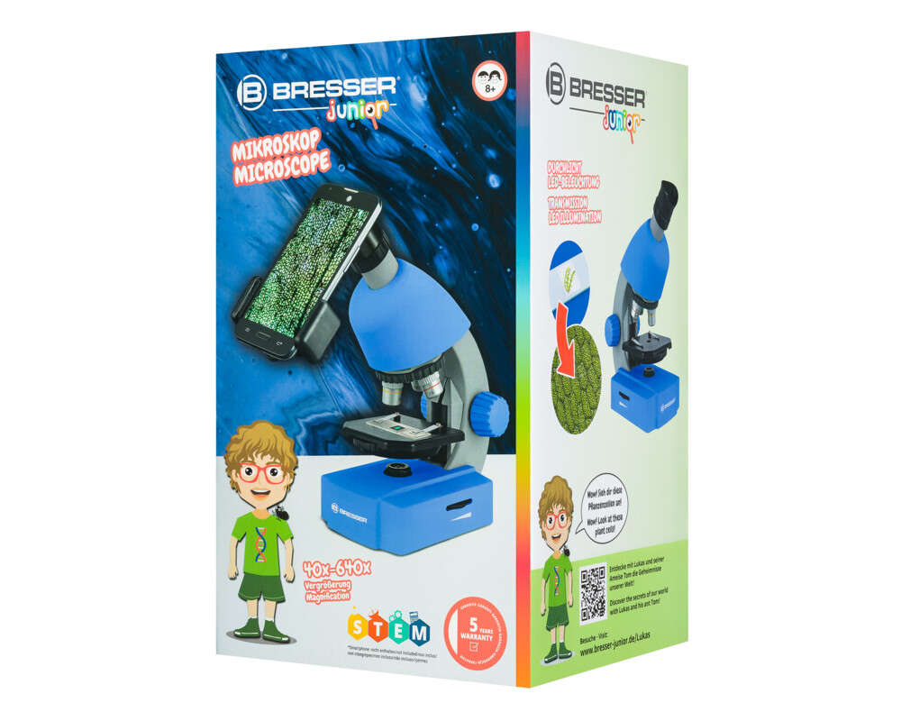 Микроскоп Bresser Junior 40–640x 62