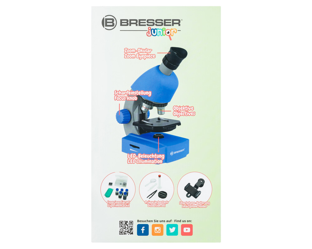 Микроскоп Bresser Junior 40–640x 64