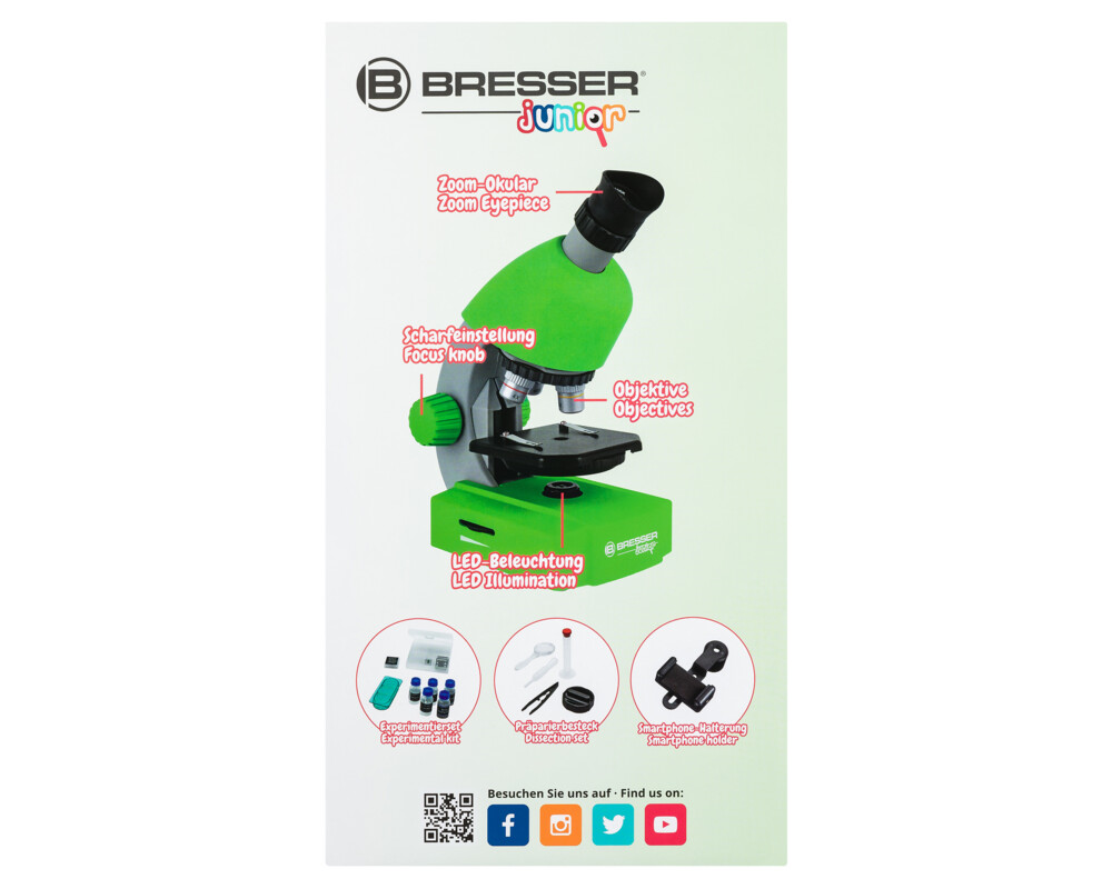 Микроскоп Bresser Junior 40–640x 59