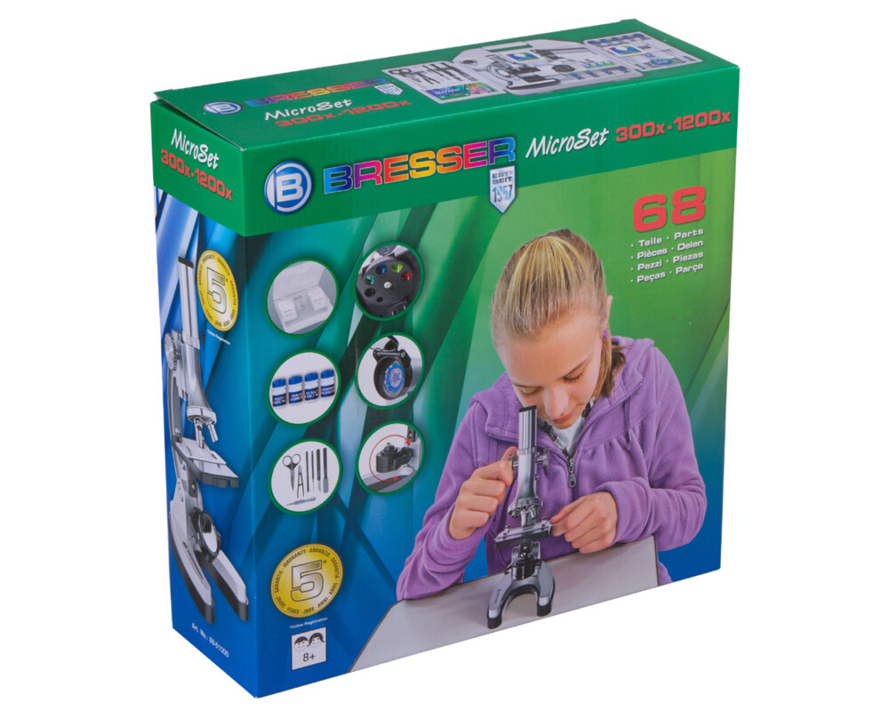 Микроскоп Bresser Junior Biotar 300–1200x , w/case 43