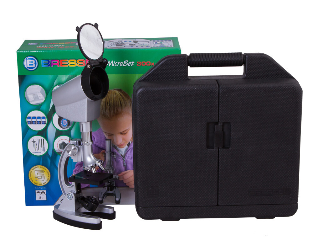 Микроскоп Bresser Junior Biotar 300–1200x , w/case 34