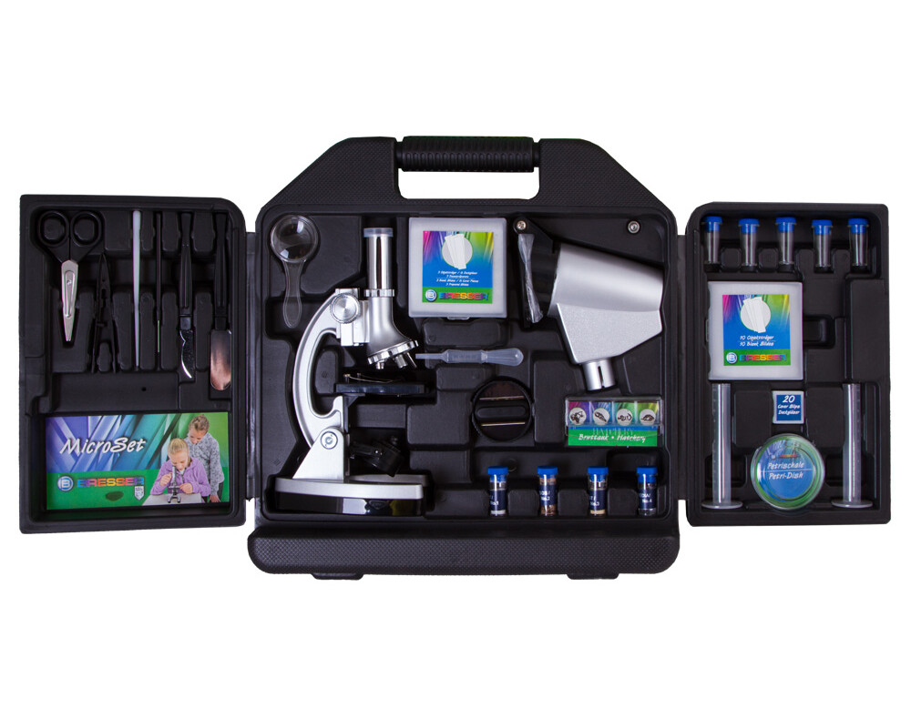 Микроскоп Bresser Junior Biotar 300–1200x , w/case 3