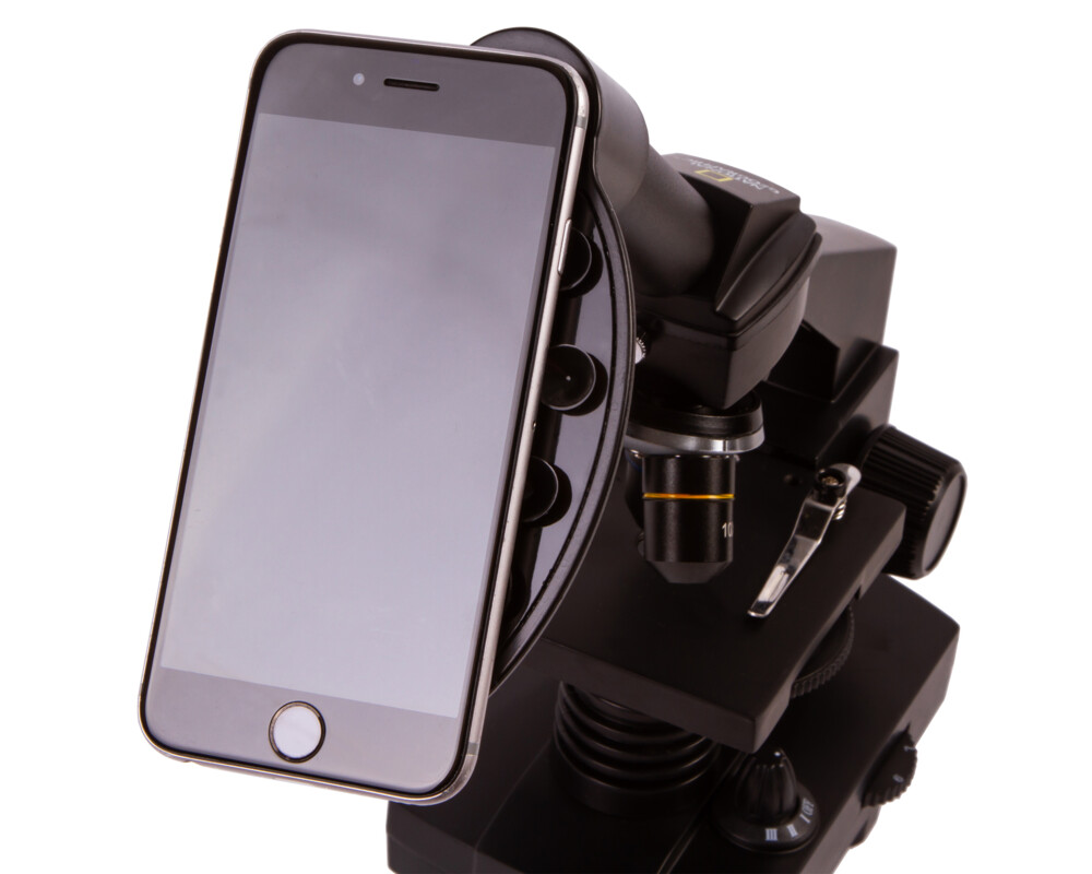 Микроскоп Bresser National Geographic 40x–1280x с адаптер за смартфон 57