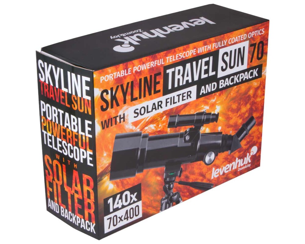 Телескоп Levenhuk Skyline Travel Sun 70 73