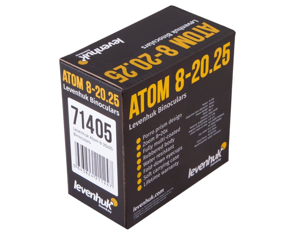 Бинокъл Levenhuk Atom 8–20x25 11
