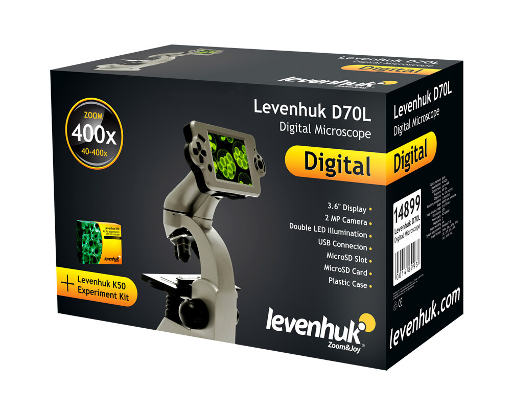 Микроскоп Цифров биологичен Levenhuk D70L 42