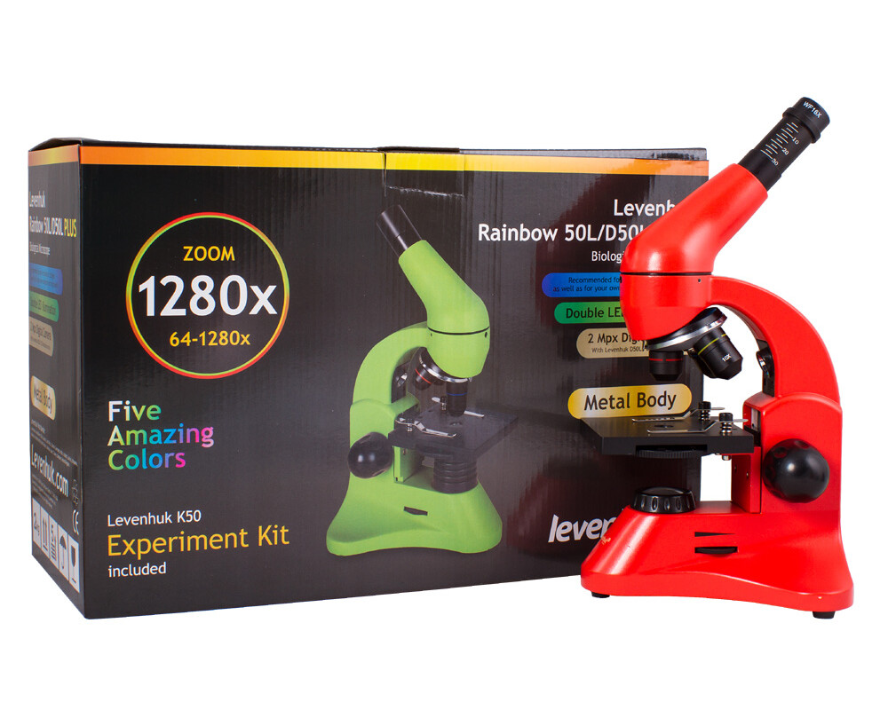 Микроскоп Levenhuk Rainbow 50L PLUS 93