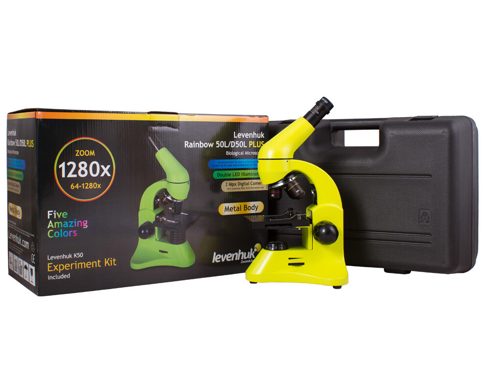 Микроскоп Levenhuk Rainbow 50L PLUS 11