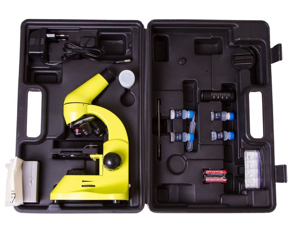 Микроскоп Levenhuk Rainbow 50L PLUS 10