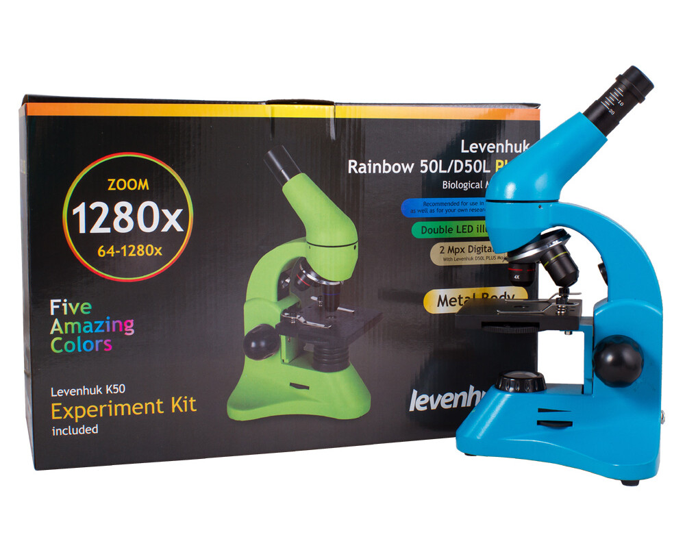 Микроскоп Levenhuk Rainbow 50L PLUS 93