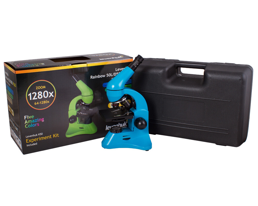 Микроскоп Levenhuk Rainbow 50L PLUS 12