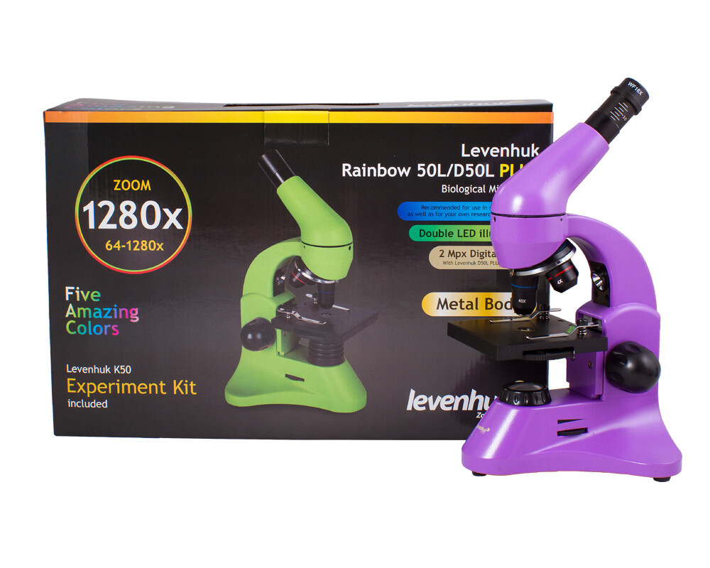 Микроскоп Levenhuk Rainbow 50L PLUS 93