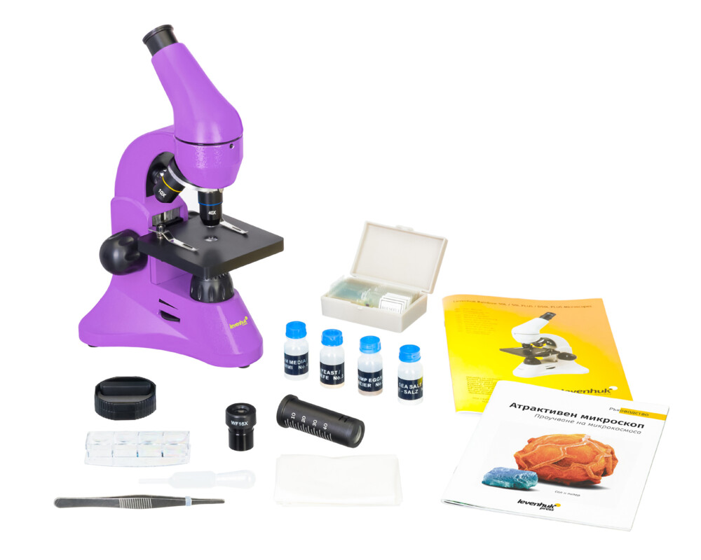 Микроскоп Levenhuk Rainbow 50L PLUS 125