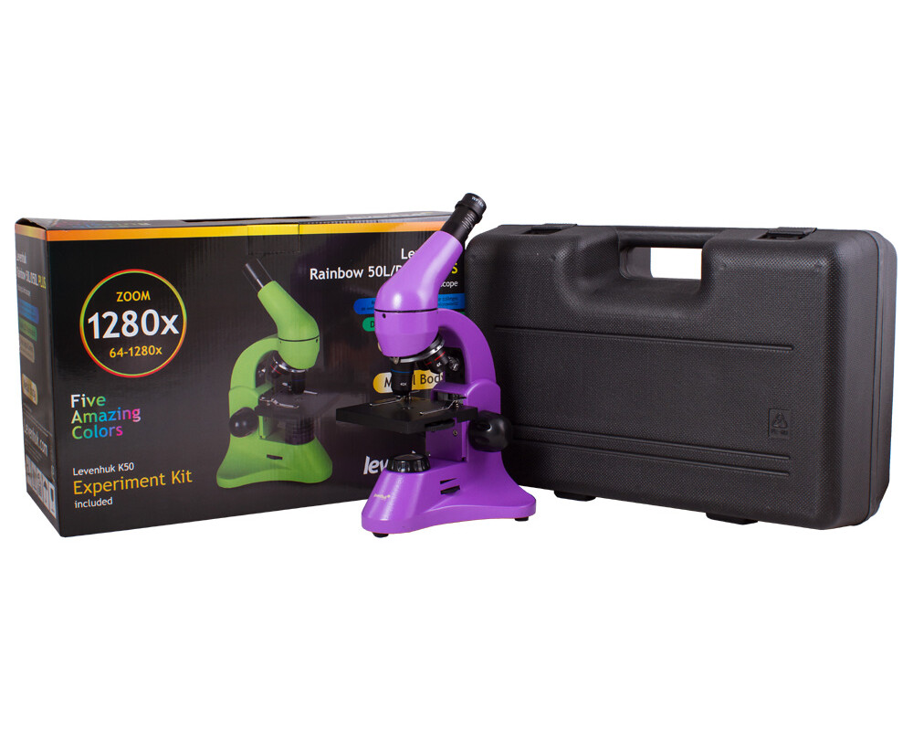 Микроскоп Levenhuk Rainbow 50L PLUS 92