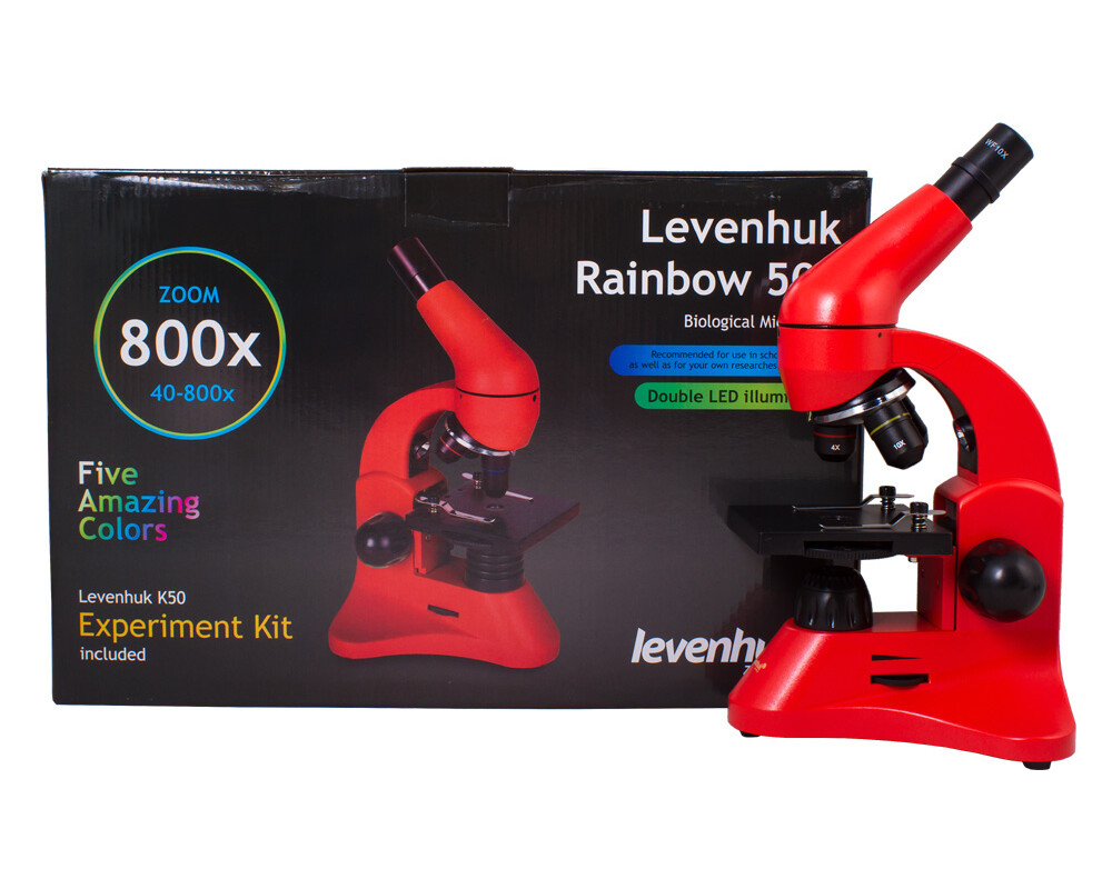 Микроскоп Levenhuk Rainbow 50L 13