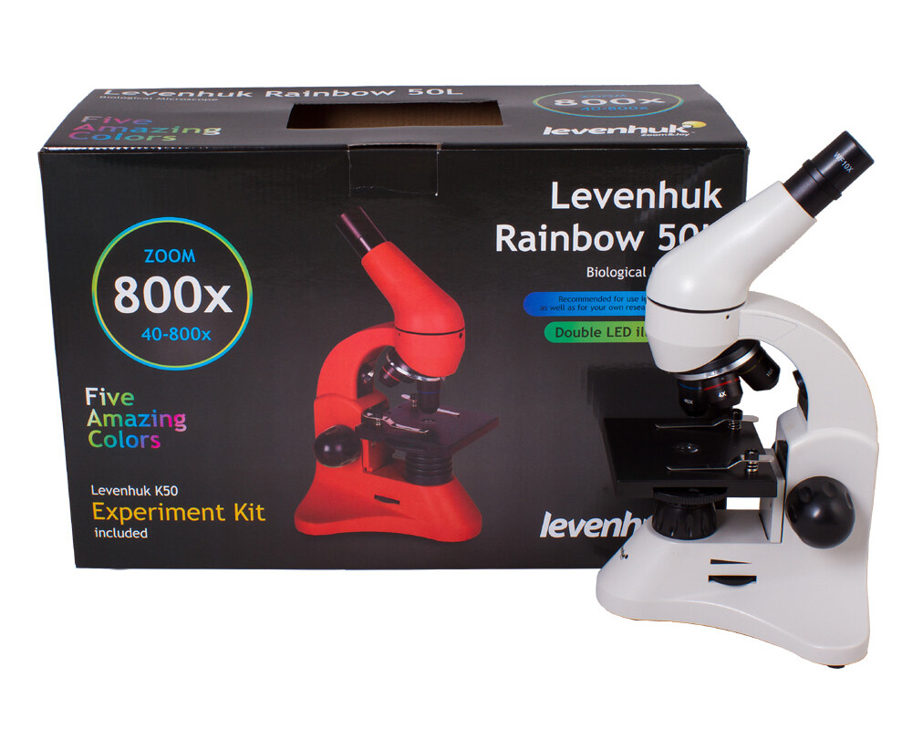 Микроскоп Levenhuk Rainbow 50L 12