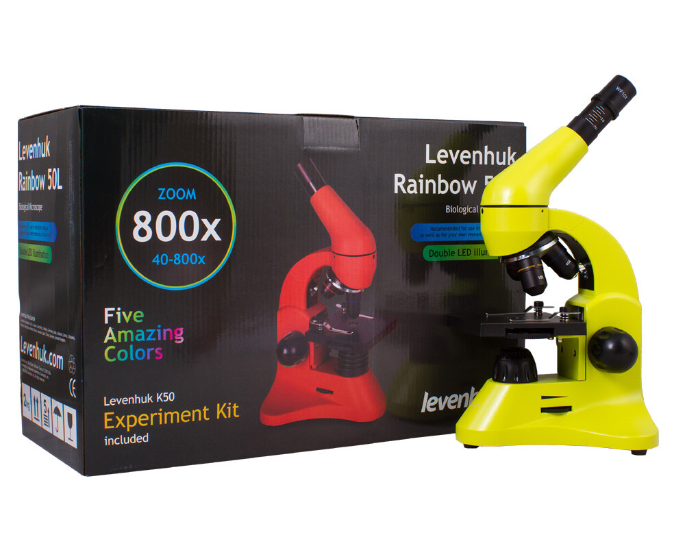 Микроскоп Levenhuk Rainbow 50L 12
