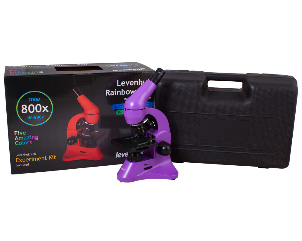 Микроскоп Levenhuk Rainbow 50L 10