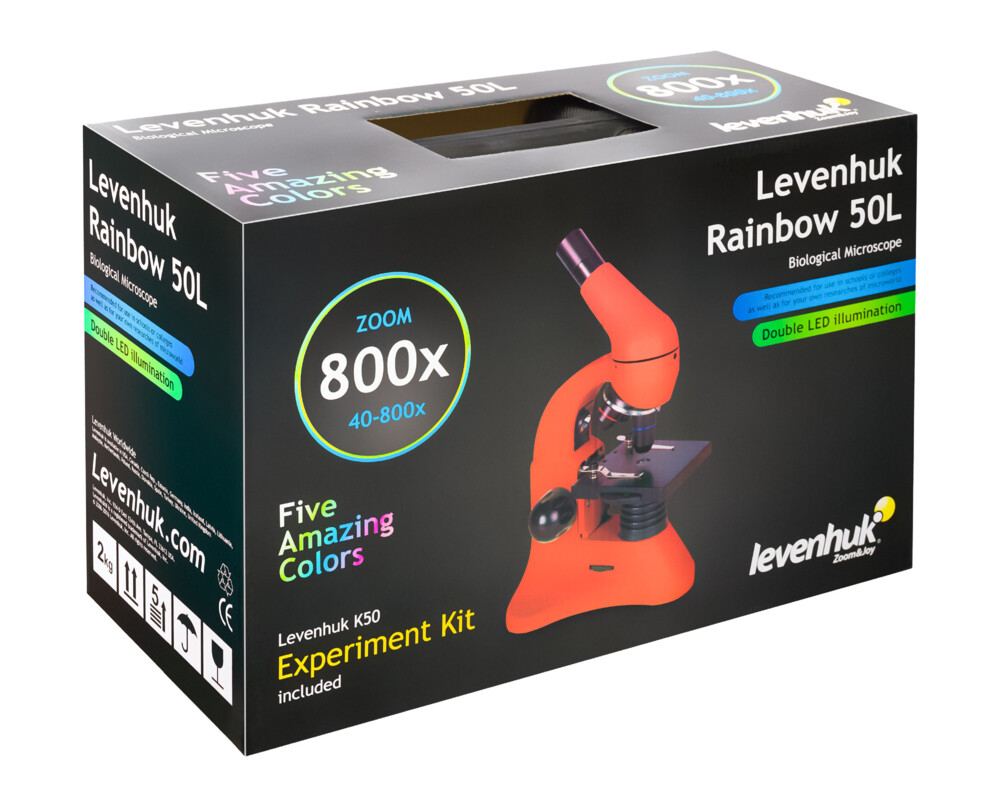 Микроскоп Levenhuk Rainbow 50L 60