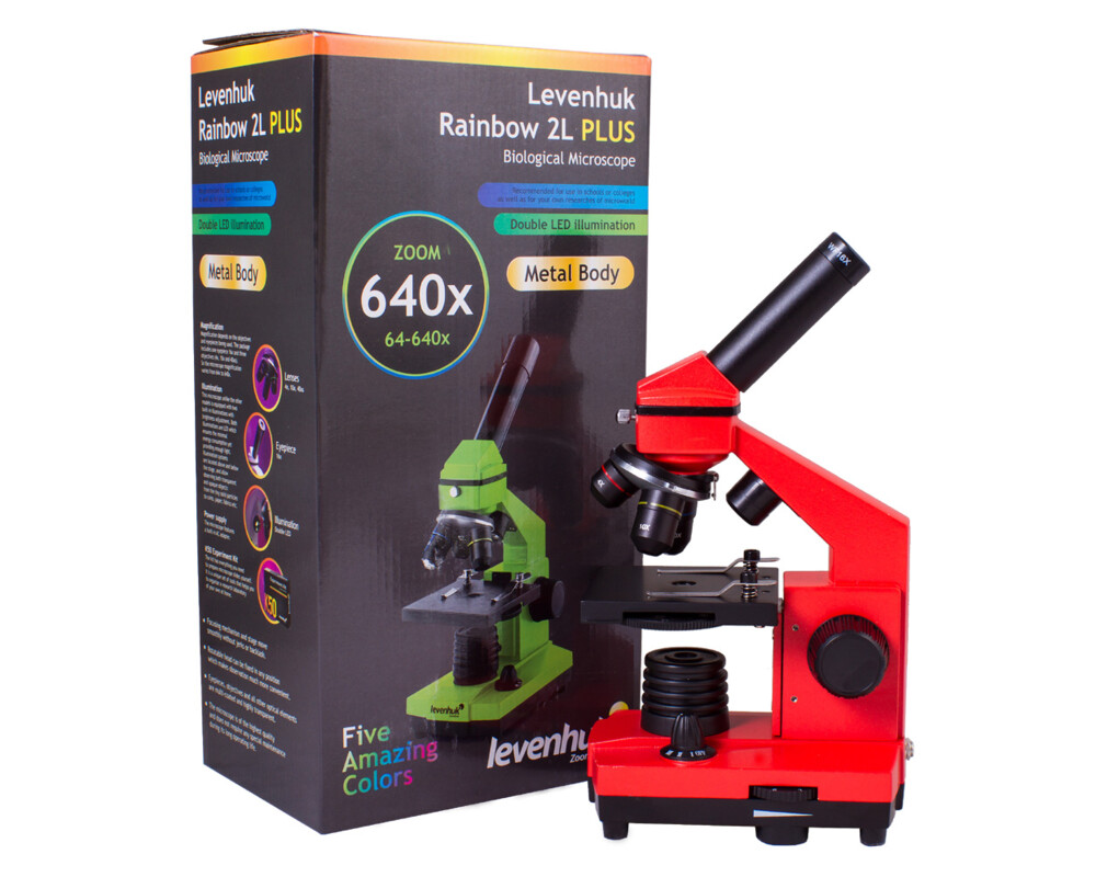 Микроскоп Levenhuk Rainbow 2L PLUS 11