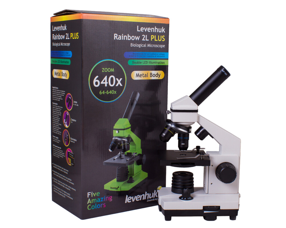 Микроскоп Levenhuk Rainbow 2L PLUS 9