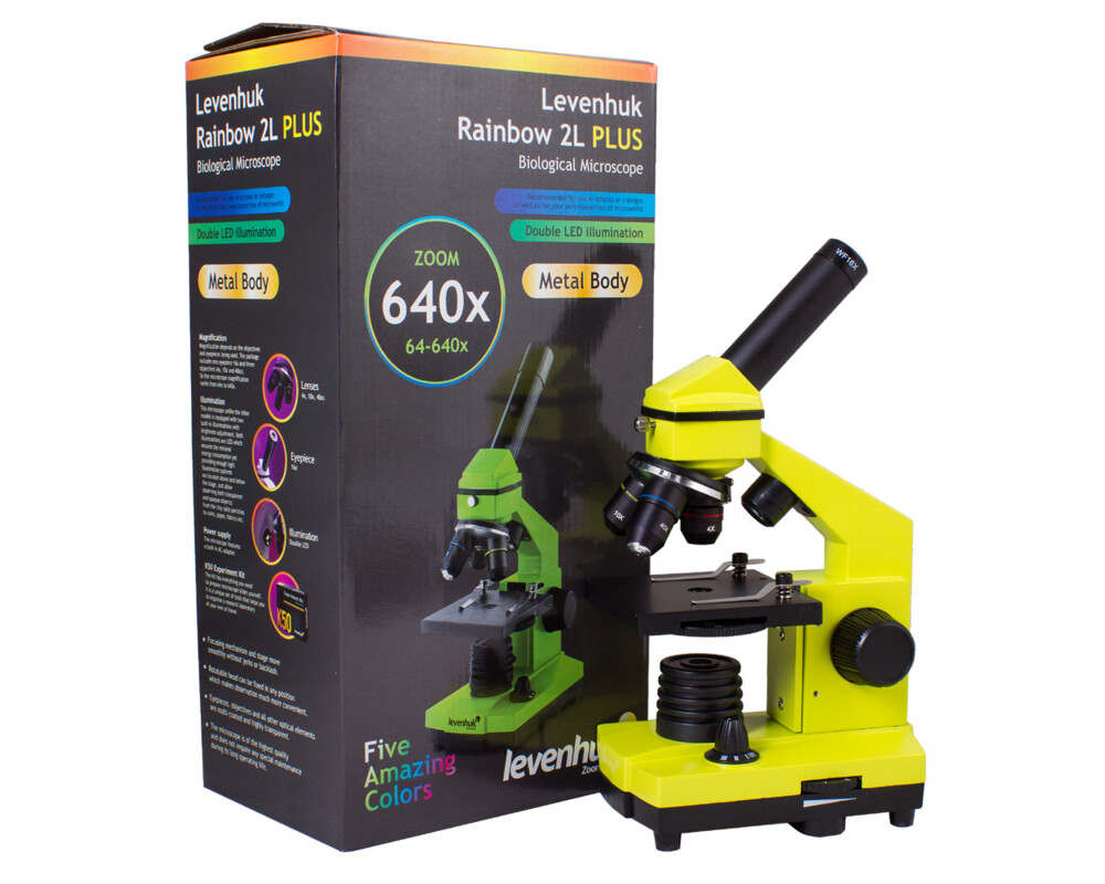 Микроскоп Levenhuk Rainbow 2L PLUS 11