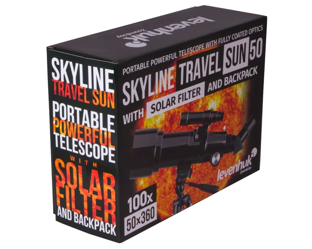 Телескоп Levenhuk Skyline Travel Sun 50 51