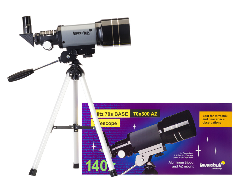 Телескоп Levenhuk Blitz 70s BASE 25 Телескоп Levenhuk Blitz 70s BASE 25