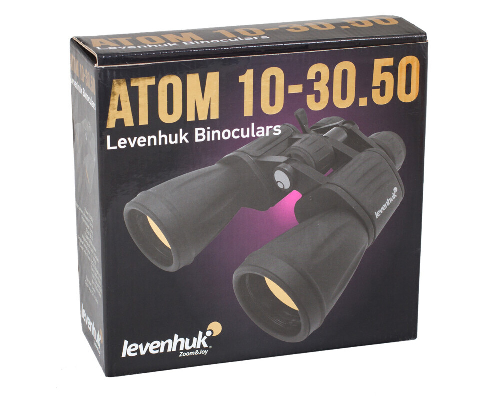 Бинокъл Levenhuk Atom 10–30x50 40 Бинокъл Levenhuk Atom 10–30x50 40