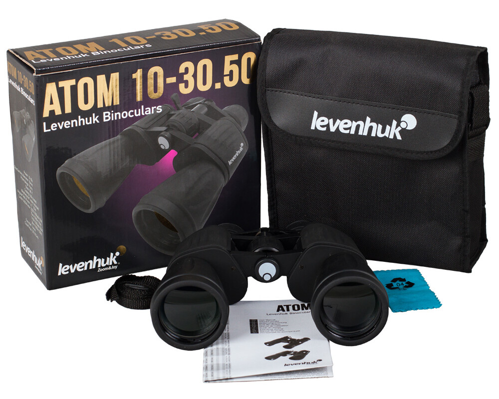 Бинокъл Levenhuk Atom 10–30x50 2 Бинокъл Levenhuk Atom 10–30x50 2