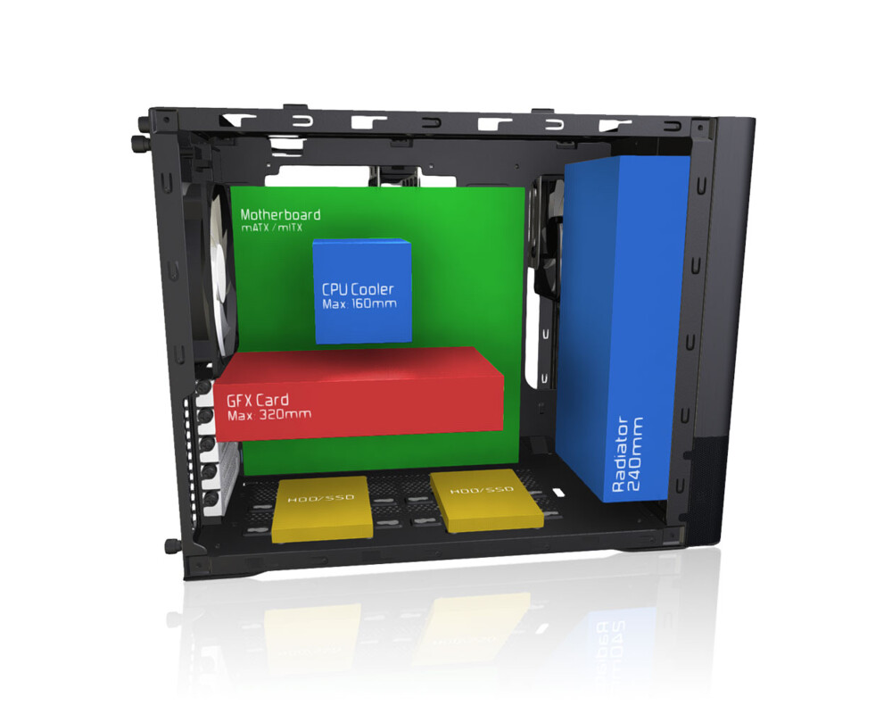 Кутия FD NODE 804 BLACK W/WINDOW 9