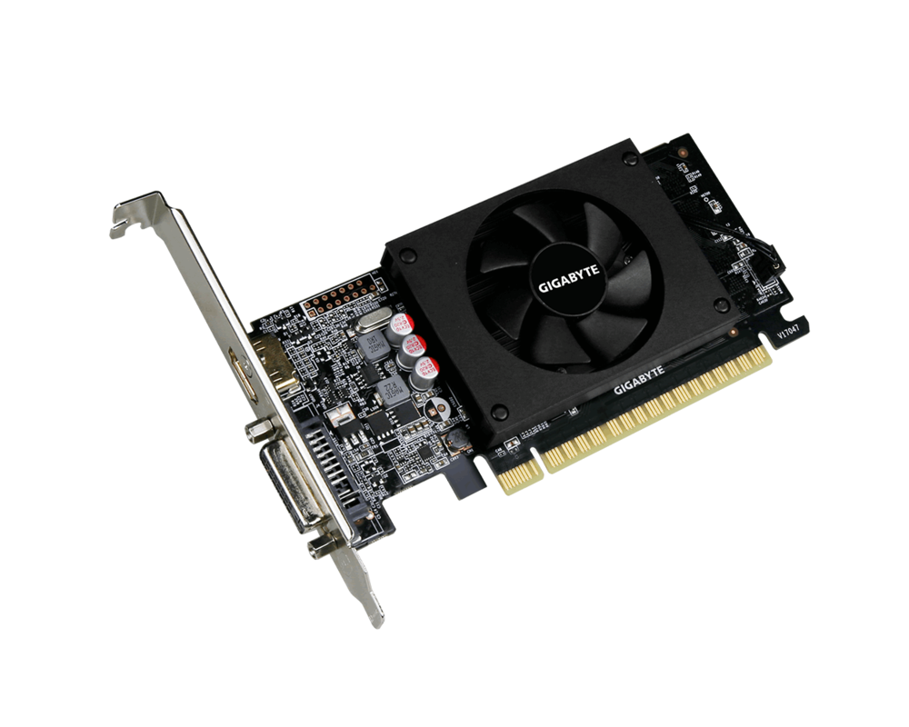 Видеокарта Gigabyte GeForce GT 710 2GB GDDR5 2