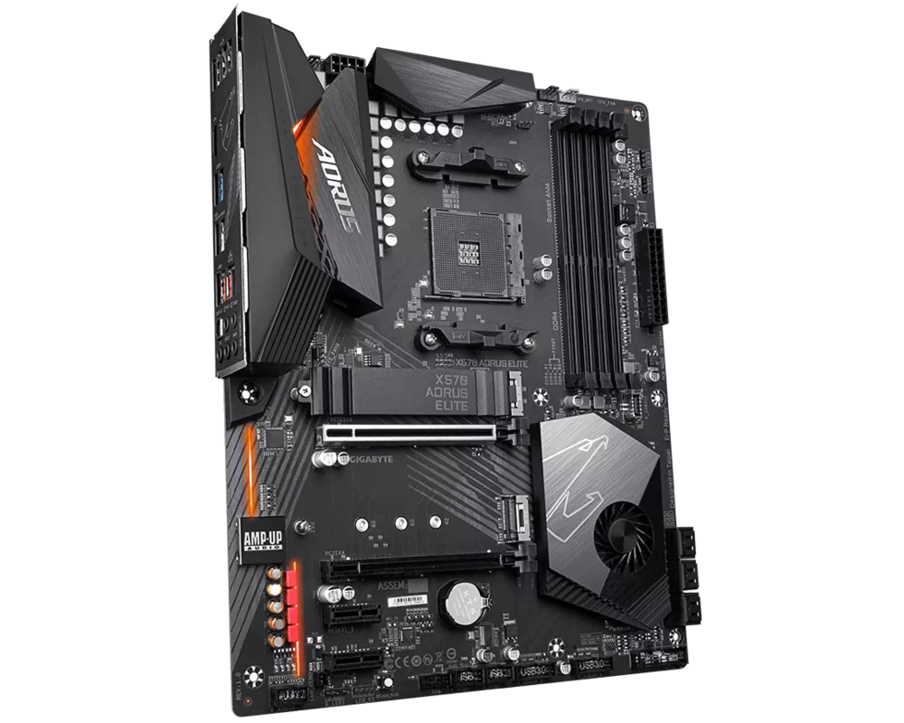 Дънна платка GIGABYTE X570 AORUS ELITE /AM4 2